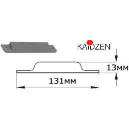 Заглушка для такелажной рейки